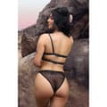 Miniatyrbillede 3 af 5: Undertøj Sæt Fantasy Lingerie Sort (S/M)
