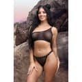 Miniatyrbillede 2 af 5: Undertøj Sæt Fantasy Lingerie Sort (S/M)