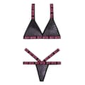 Miniatyrbillede 5 af 5: Undertøj Sæt Fantasy Lingerie Sort (S/M)