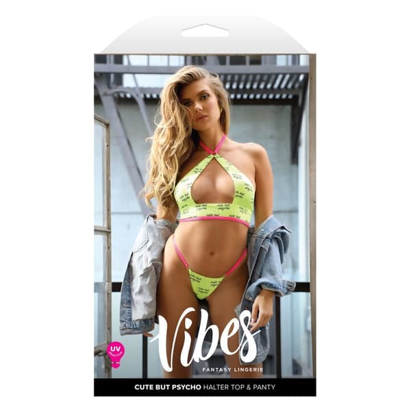 Undertøj Sæt Fantasy Lingerie Grøn (S/M)