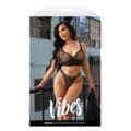 Miniatyrbillede 5 af 5: Undertøj Sæt Fantasy Lingerie Sort (S/M)