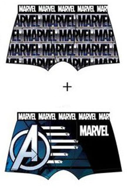 Avengers Kalsonger / Boxershorts - Herr - 2-Pack