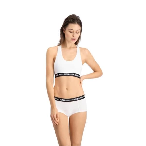 Puma 2-pack bomull mini boxershorts för kvinnor
