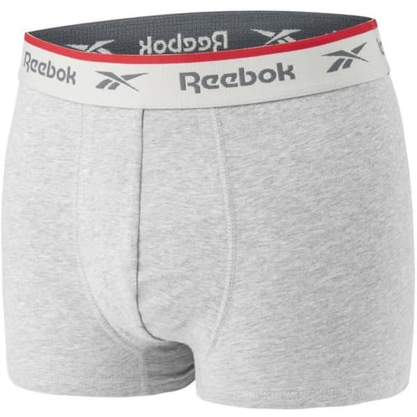 REEBOK Pack med 3 boxare svart / grå / vit herrar