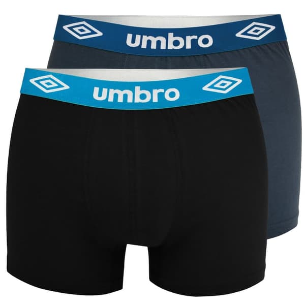 UMBRO Herrunderkläder – 6-pack = 7 dagars komfort – Extra Bekväma & Ingen Skav – Boxershorts i 95% Bomull