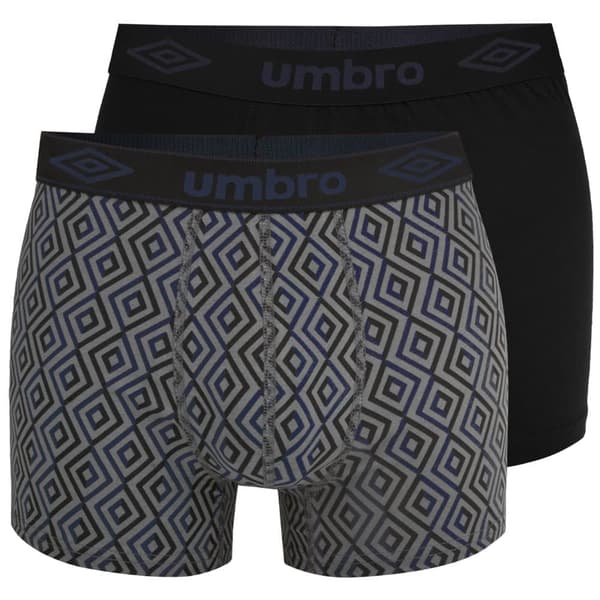 UMBRO Herrunderkläder – 6-pack = 7 dagars komfort – Extra Bekväma & Ingen Skav – Boxershorts i 95% Bomull