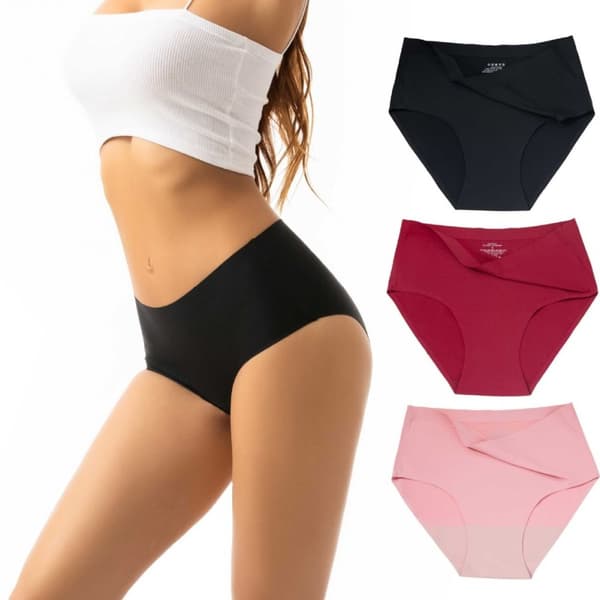 INF Bikinitrosor med hög midja, set