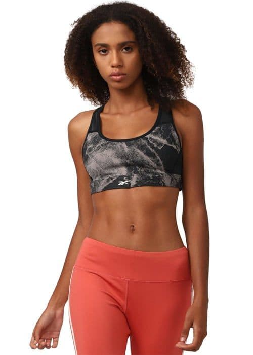 Debardeur / yogabrah Reebok - HF0172 - TS Lux Racer Bra-Jacquard Sport-BH för Kvinna