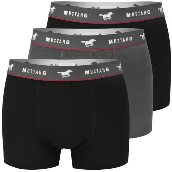 Mustang 6-pack - Boxershorts i bomull för män, byxor för män