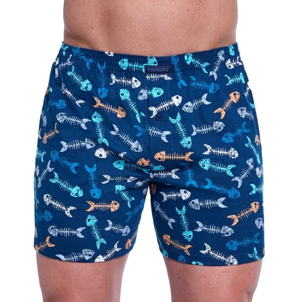Cornette 3-pack - Boxershorts i bomull för män, lösa byxor för män