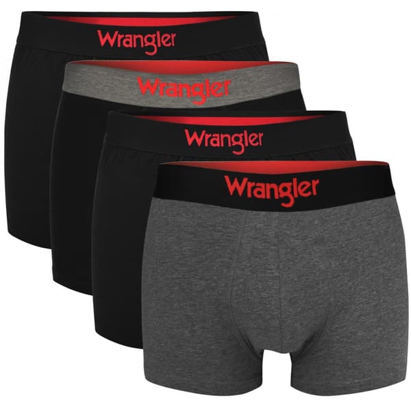 Wrangler 4-pack - Boxershorts i bomuld til mænd, bukser til mænd