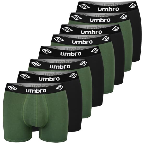 Umbro 8-pack - Boxershorts i bomull för män, byxor för män M