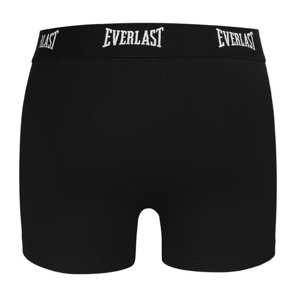 Everlast boxershorts för män, bomull, svart, 4 delar