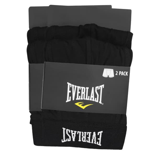 Everlast boxershorts för män, bomull, svart, 4 delar