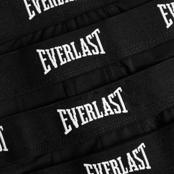 Everlast boxershorts för män, bomull, svart, 4 delar