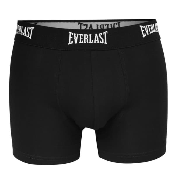 Everlast boxershorts för män, bomull, svart, 4 delar