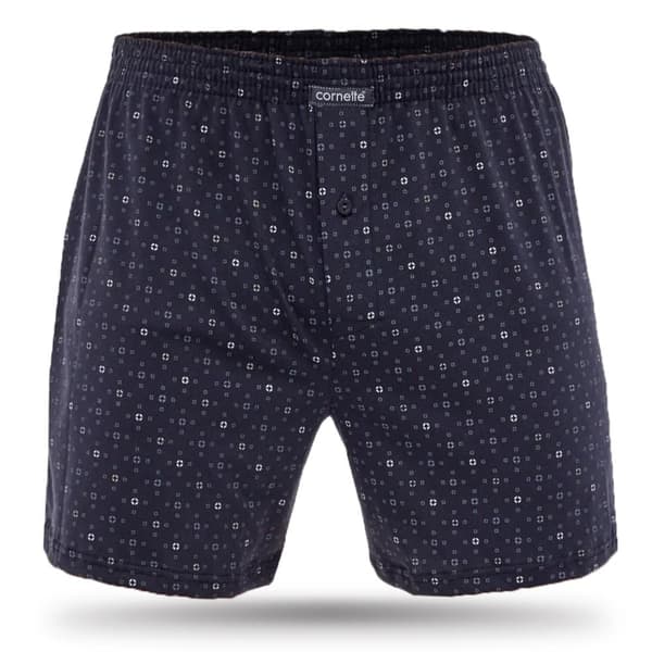 Boxershorts Cornette, lösa, bomull, BM002, komfort, 3 delar