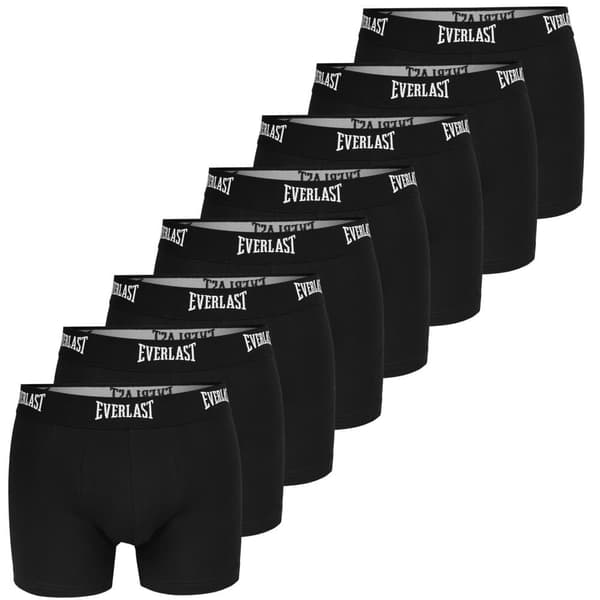 Everlast 8-pack - Boxershorts i bomull för män, byxor för män