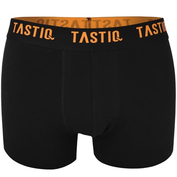 TASTIQ PREMIUM - 5 kpl miesten bokserit puuvillaa värillinen musta