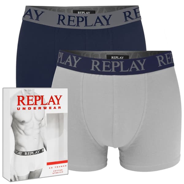 Replay set of 2 - Miesten puuvillaiset bokserit, miesten housut, housut miehille