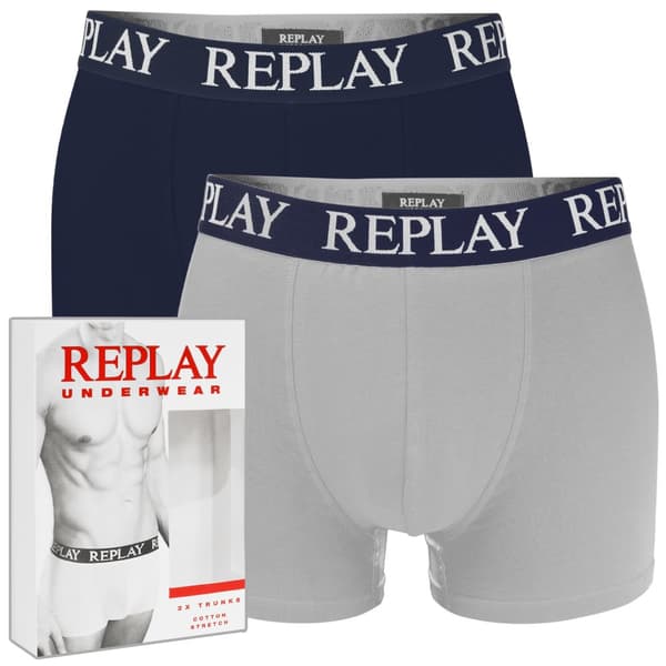 Replay 2-pack - Boxershorts i bomull herr och byxor i herrmodell