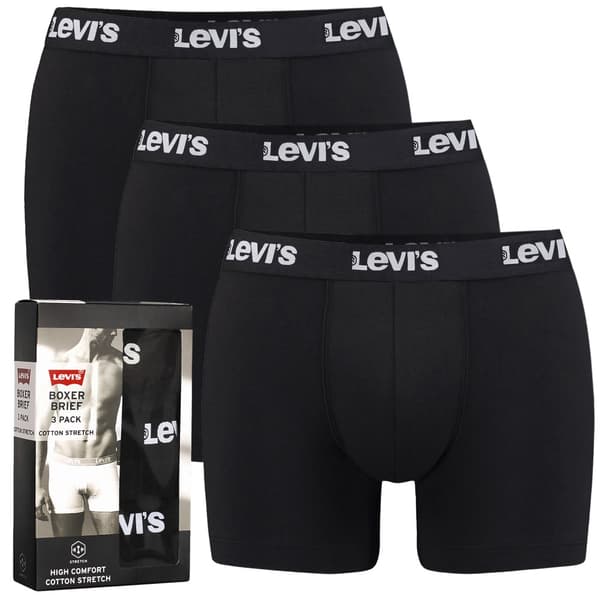 LEVI'S Set 3 kpl - Miesten puuvillabokserit, miesten housut