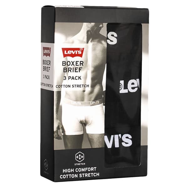 LEVI'S Sæt med 3 - Herre Bomuld Boxershorts, Herre Bukser