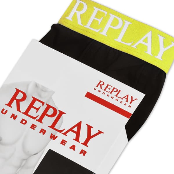 Replay 2-pack - Boxershorts i bomull för herr, byxor för herr