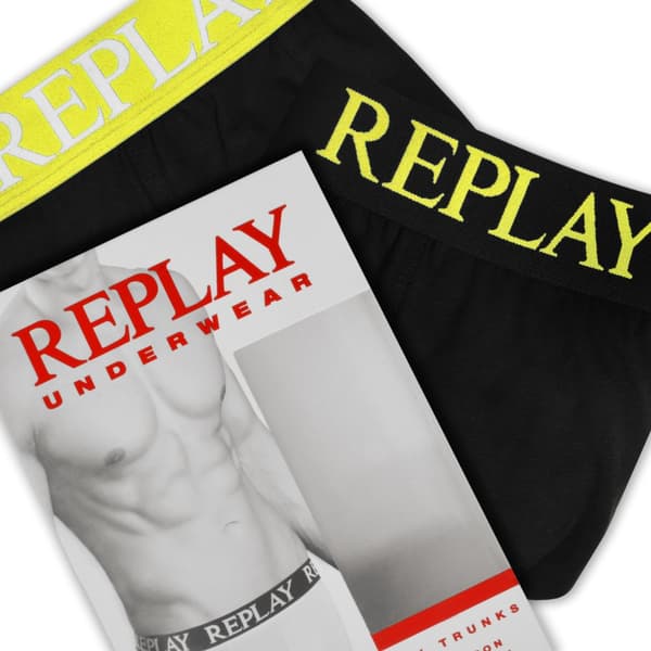 Replay 2-pack - Boxershorts i bomull för herr, byxor för herr