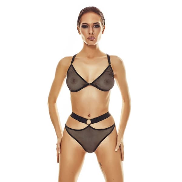 Set med underkläder Anaïs Svart XXL/XXXL