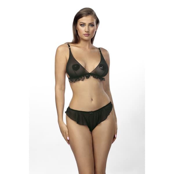 Set med underkläder Anaïs Svart S/M