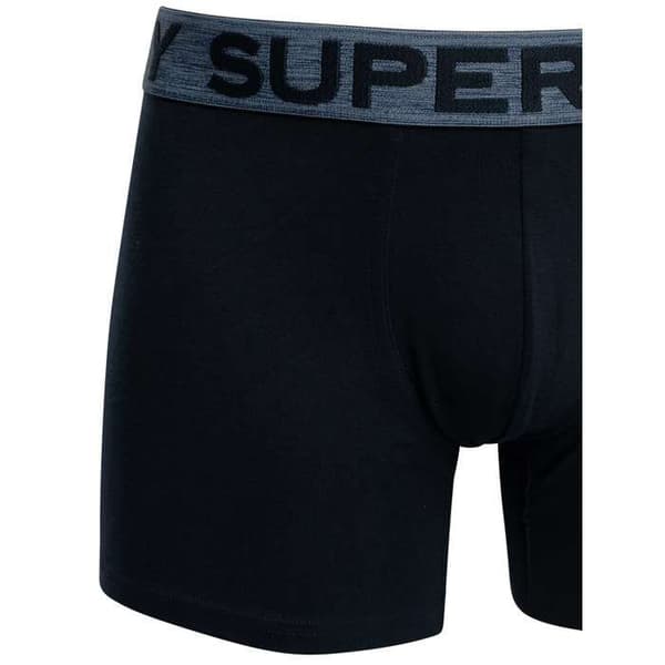 Lot av 3 boxers i ekologisk bomull - Superdry