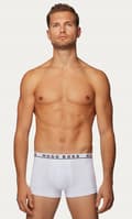 Miniatyrbillede 5 af 9: HUGO BOSS Herre boxershorts hvide, grå og sorte 3 stk. par 3 stk. S