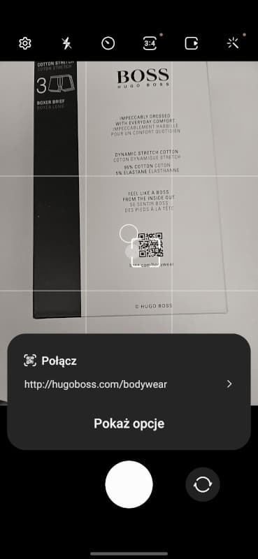 HUGO BOSS Herre boxershorts hvide, grå og sorte 3 stk. par 3 stk. S