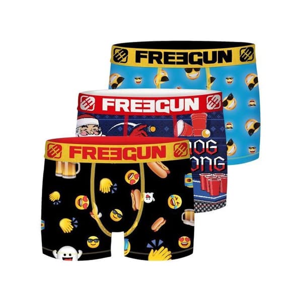 Freegun Boxers Surprise mikrofiber 3-pack Herr