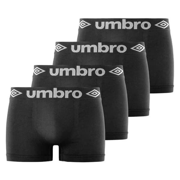 Umbro Boxers för Herr - Svart (4-pack)