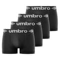 Miniatyrbild 1 av 4: Umbro Boxers för Herr - Svart (4-pack)