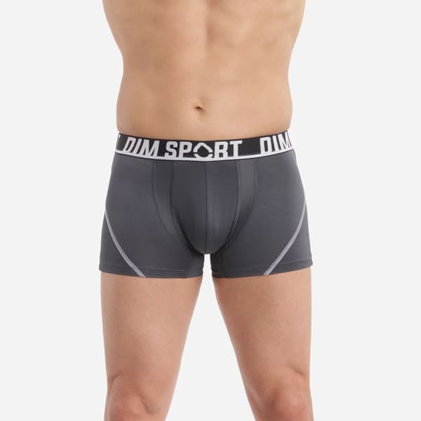 Boxers för män - DIM - Paket med 3 - Lätt mikrofiber - Nätinsatser - Genväg