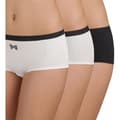 Miniatyrbild 1 av 2: DIM Dampaket med 3 Les Pockets Coton Lot Knot Boxers Svart