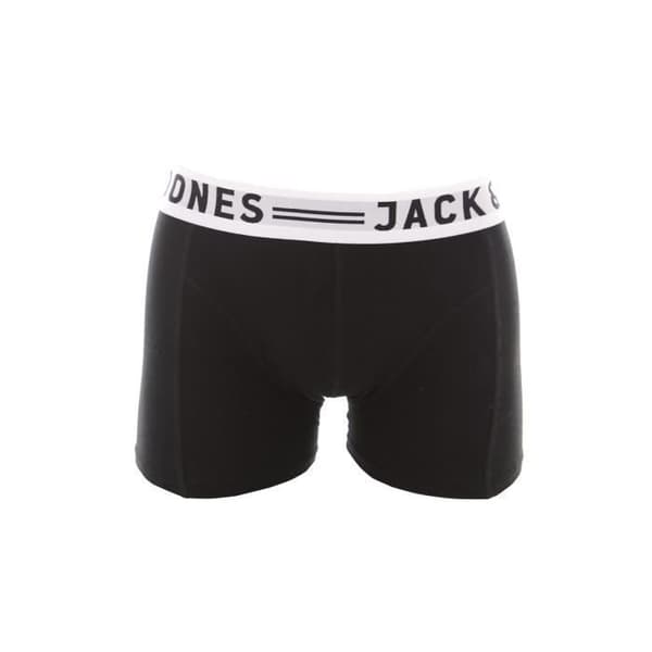 Boxers - JACK & JONES - 3-pack - Svart - 95% Bomull - Elastisk Midja
