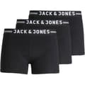 Miniatyrbild 1 av 3: Boxers - JACK &amp; JONES - 3-pack - Svart - 95% Bomull - Elastisk Midja