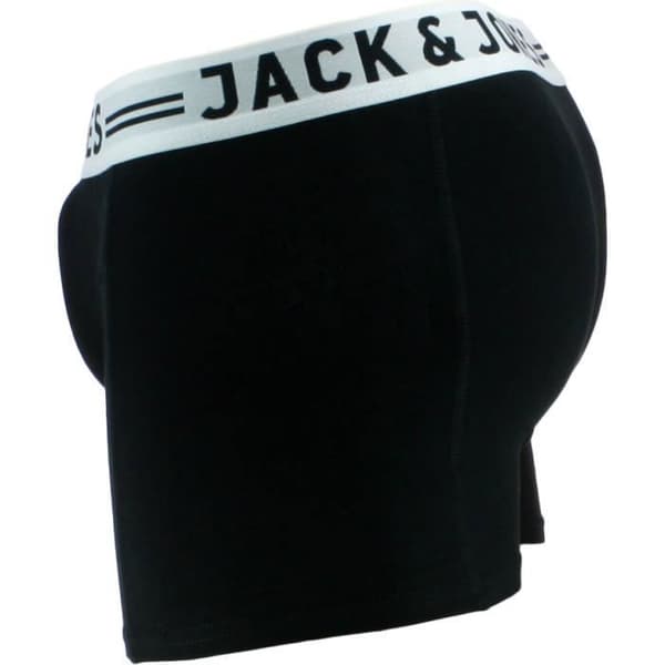 JACK & JONES Paket med 3 Ljusgrå Marl Boxers för män