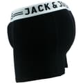 Miniatyrbild 2 av 2: JACK &amp; JONES Paket med 3 Ljusgrå Marl Boxers för män