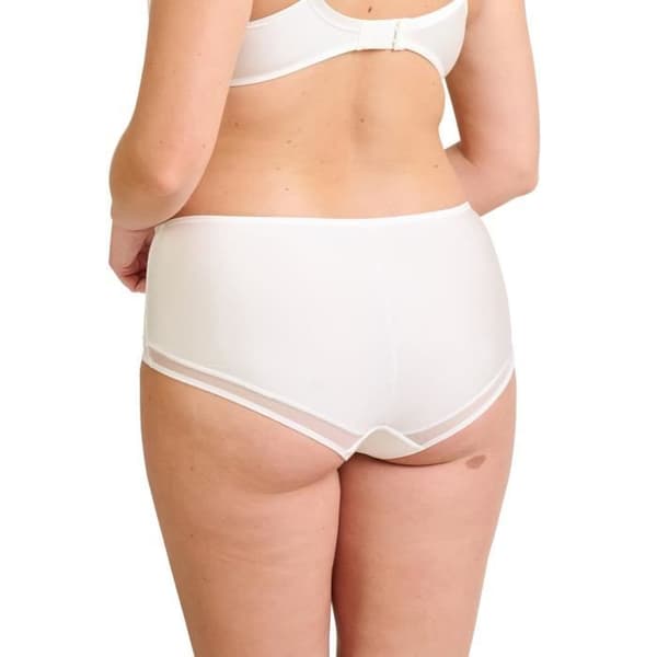 Shorty - UTAN KOMPLEX - Elfenben - Mikrofiber - Tyll och spets - Optimal komfort