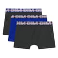 Miniatyrbild 1 av 3: Paket med 3 pojkar boxershorts i stretchig bomull EcoDim Classic - DIM/096S/LOT3G/BLEUNRNR/14