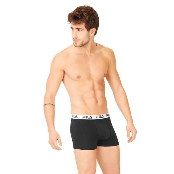 Fila Boxer Herr Ingen, Kalsong Herr - Svart (4-pack)