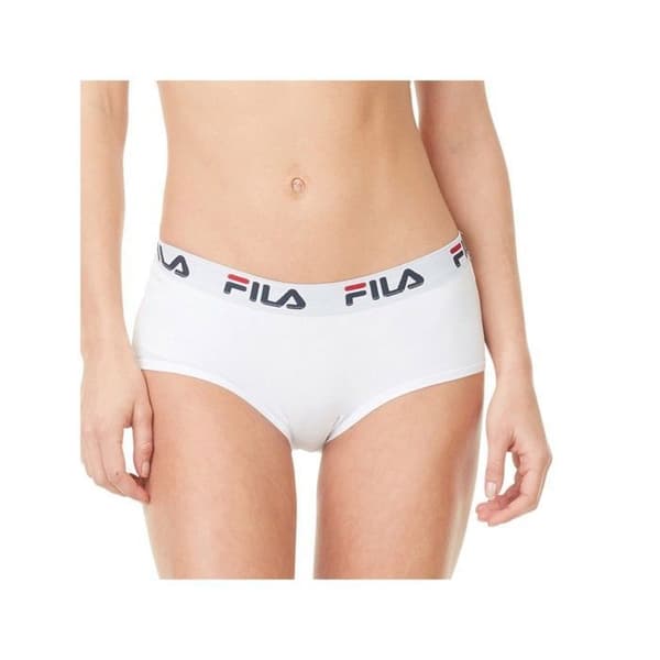 Förpackning med 3 damboxers i stretch och hypoallergen bomull - FILA - Vanlig - Flerfärgad