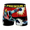Miniatyrbild 3 av 6: Freegun Boxer Herr GOLDORAK, Kalsong Herr - Röd (3-pack)
