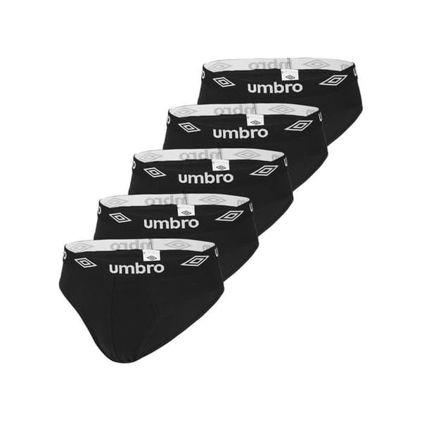 Umbro Kalsonger i enfärgad bomull, set om 5 för män
