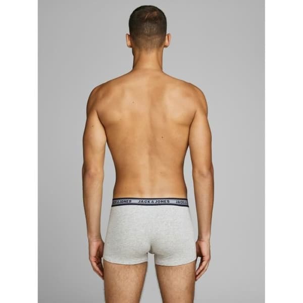 Boxers - JACK & JONES - 5-pack - Mörkgrå - Ultra-komfortabel - Elastisk midja